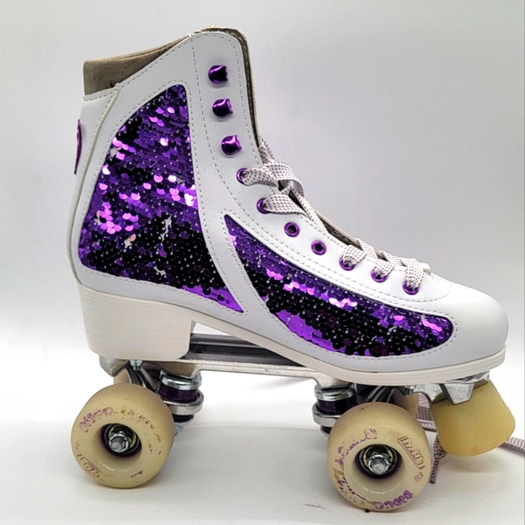 Crazy Skates Glitz Roller Skates Size 7 - Picture 2 of 9
